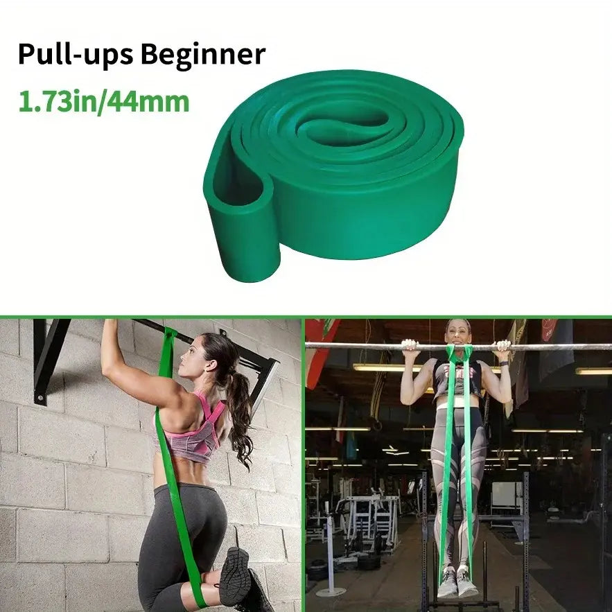 LHU Resistance Bands, Tough TPE 4-Pack Set for Athletic Training, Pull-Up Assistance & Strength Workouts - Unisex Workout Accessories, Resistance Band Workout